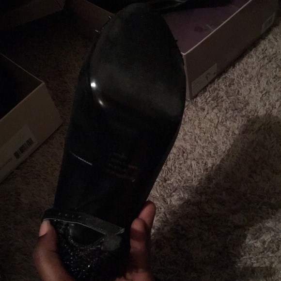 Black Sexy Spiked and Studded Heels - Picture 4 of 5